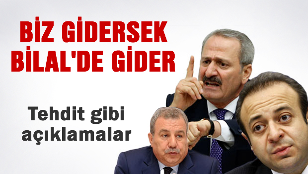 'Yüce Divan'a gidersek peşimizden Bilal gelir'