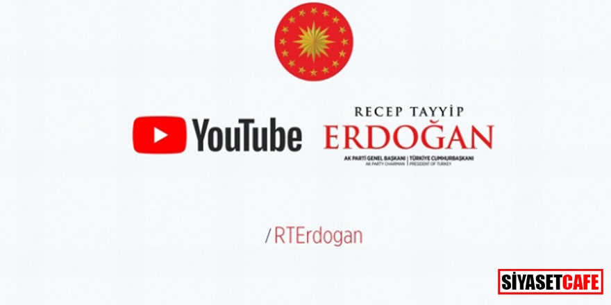 Cumhurbaşkanı Erdoğan Youtube kanalı açtı