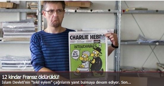 IŞİD'in sitesi Paris katliamını böyle gördü
