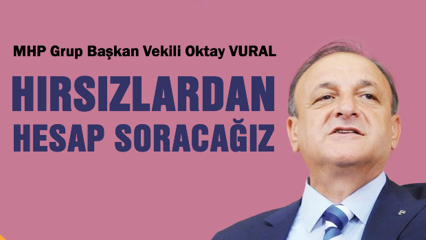 Hırsızlığa, Yolsuzluğa ve Rüşvete bulaşanlar hesabını verecek