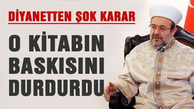 Diyanet rüşvetin haram olduğunu vurgulayan kitabın baskısını durdurdu