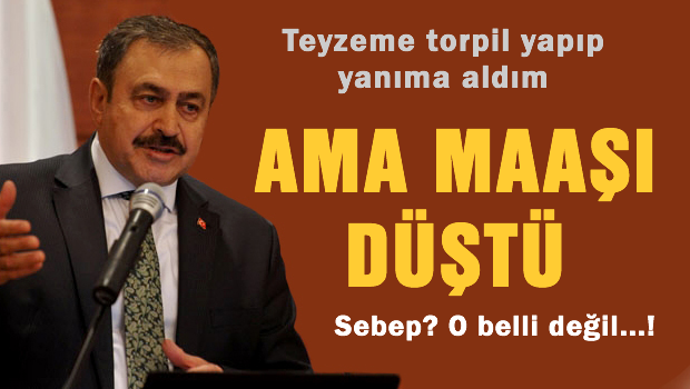 Teyzemi torpil yaparak yanıma aldım