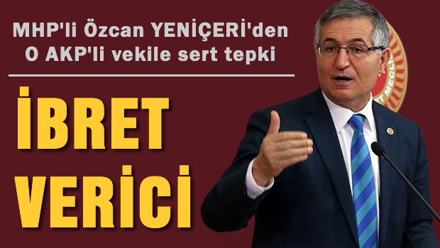 O açıklama  'ibretlik bir vaka'