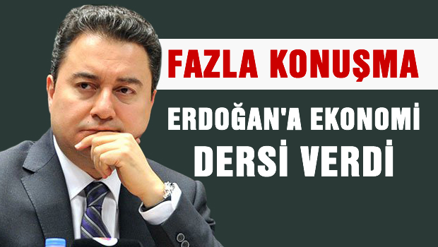 Ali Babacan: 12 yıldır tek söz demedim!