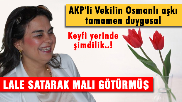 AKP'li vekilin Osmanlı aşkı tamamen duygusal