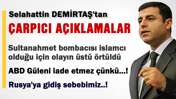 Sultanahmet bombacısı İslamcı olduğu için olay hemen örtbas edildi