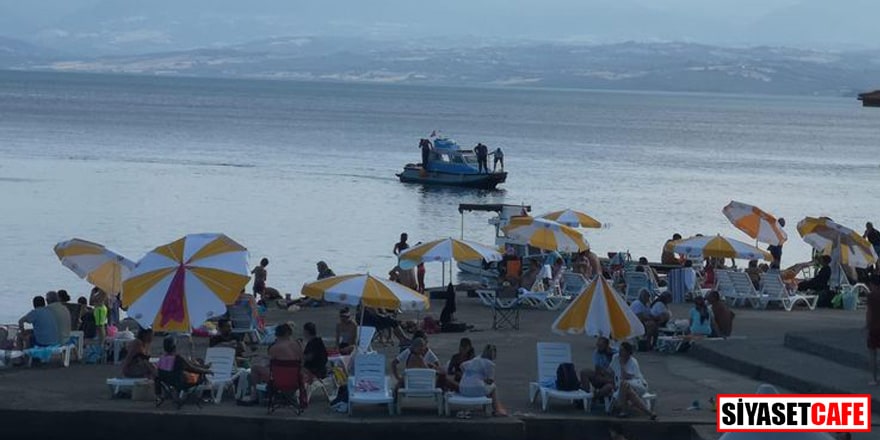 Sahilde kopmuş bacak paniği