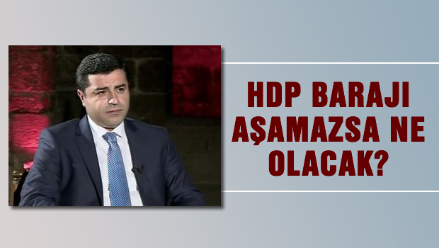 HDP barajı aşamazsa ne olacak?