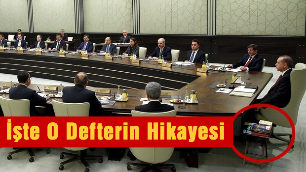 İşte O 'kırmızı defter'in hikayesi...