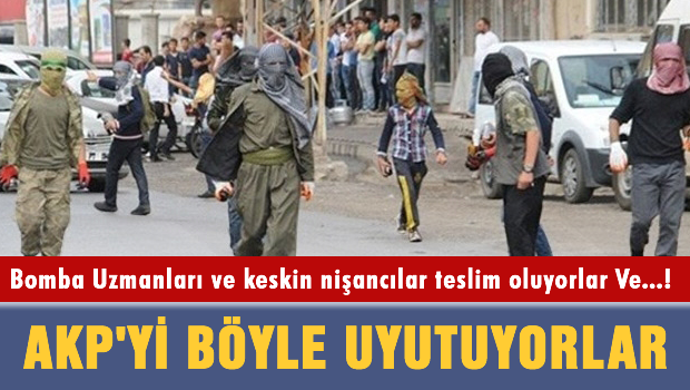 'Teslim olan PKK'lılar' ile ilgili şok iddia