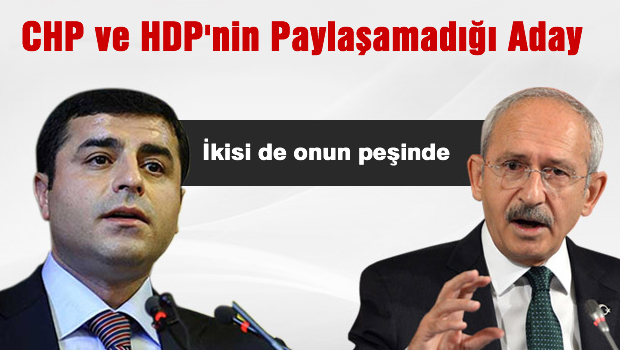 CHP ve HDP'nin paylaşamadığı aday