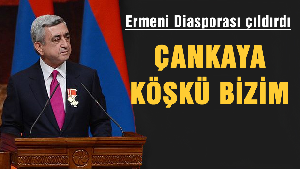 Ermeni diasporası 'Çankaya Köşkü bizim'