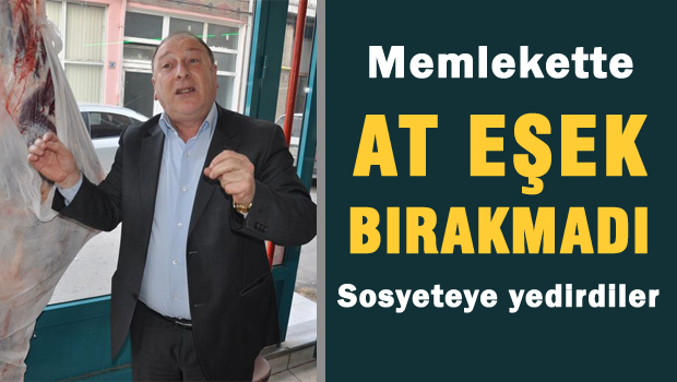 Memlekette At, eşek bırakmadı Sosyeteye yedirdiler