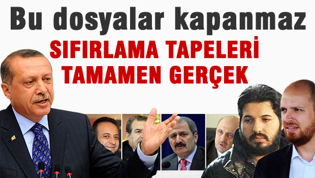 Sıfırlama kaydı yüzde yüz gerçek