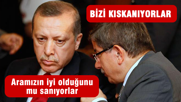 Davutoğlu: Uyum içindeyiz kıskanmasınlar