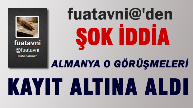 Fuat Avni'den şok 'Kandil' iddiası