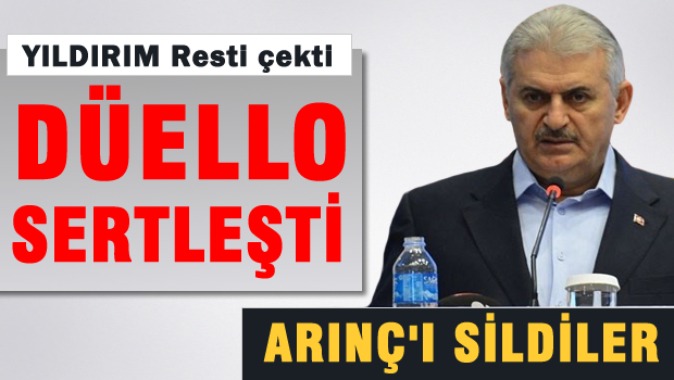 YILDIRIM resti çekti, düello sertleşti