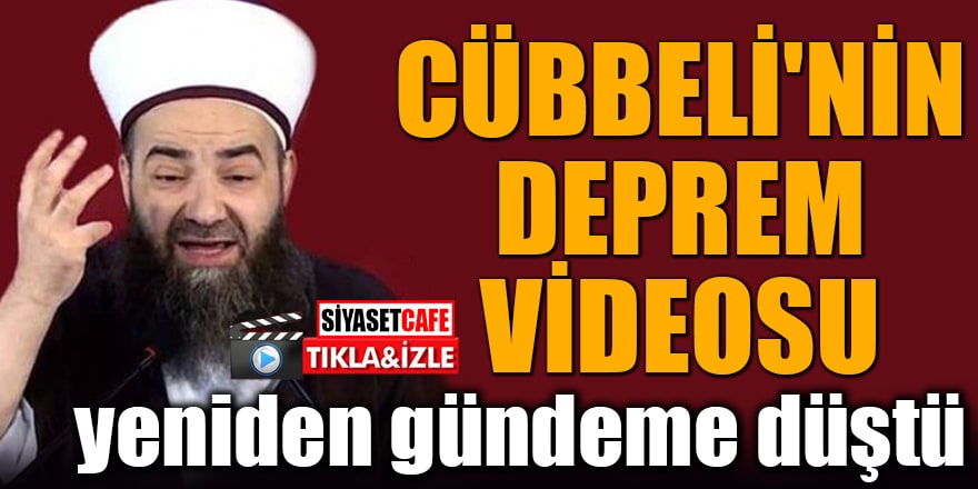 Cübbeli'nin deprem videosu gündeme düştü: Adnan Hoca "sırada o var" demişti