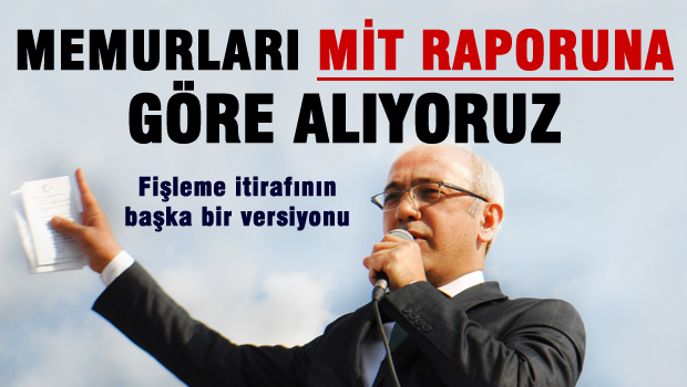 Bakan Elvan'dan Fişleme itirafı, Memurları...!
