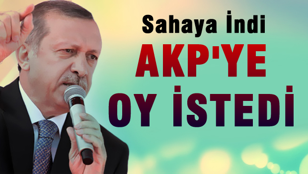 Erdoğan 'seçim' konuşması yaptı