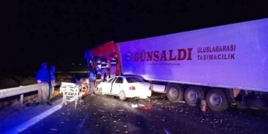 Gaziantep’te korkunç kaza: 1 Ölü 3 yaralı