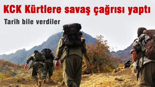 KCK 'Kürtler savaşa hazır olsun'