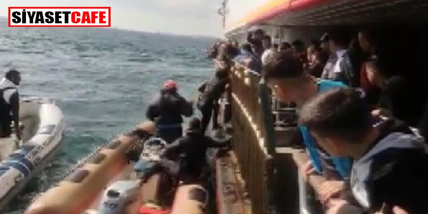 Adalar vapurunda korku dolu anlar