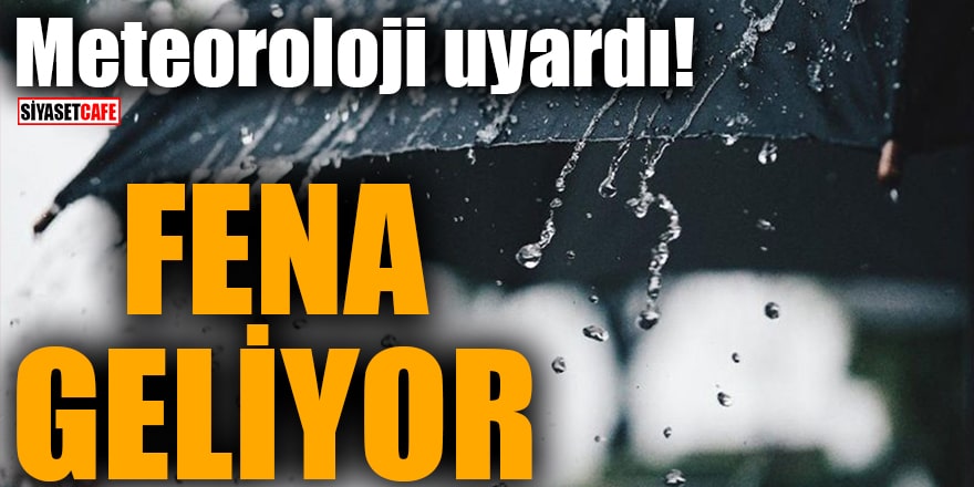 Valilik İstanbul'u uyardı; Kuvvetli sağanak ve sel geliyor!