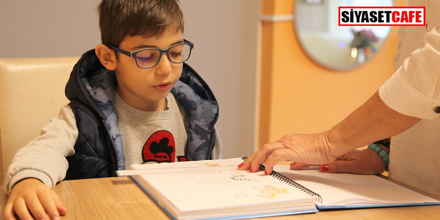 Disleksi hastası çocuk 1 saatte okuma güçlüğünü aştı