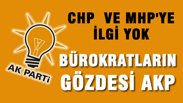 Bürokratlar Milletvekilliği için partilerde nabız yokluyor