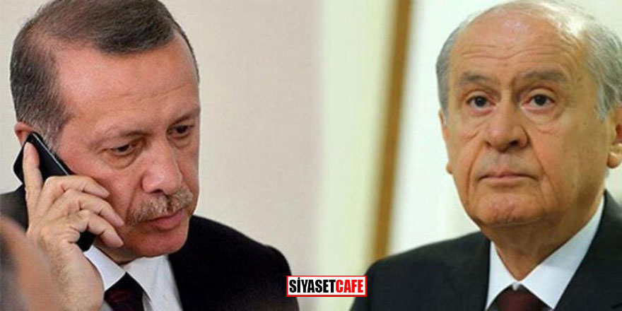 Erdoğan MHP Lideri Bahçeli ile görüştü