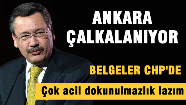 Ankara çalkalanıyor, Melih'e çok acil dokunulmazlık zırhı lazım