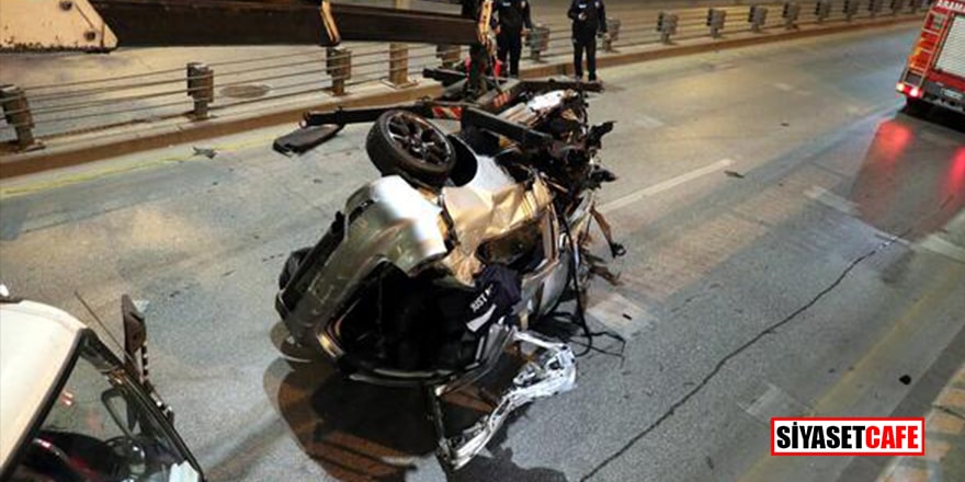 Ankara'da korkunç kaza