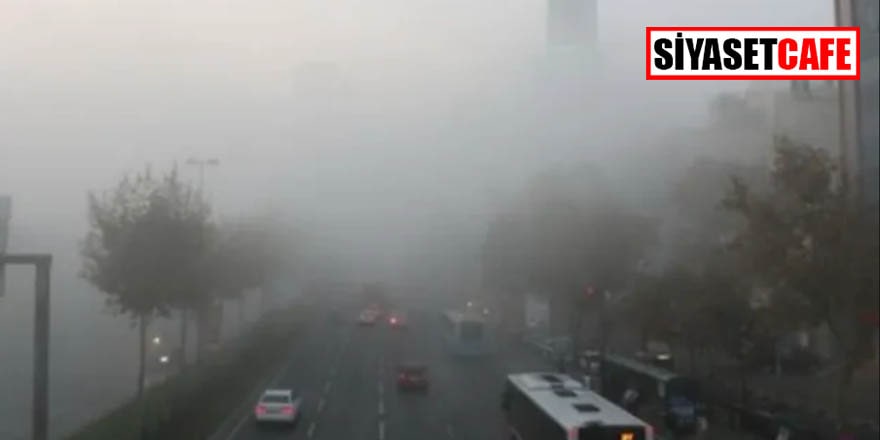 İstanbul'u sis bastı: Seferler iptal