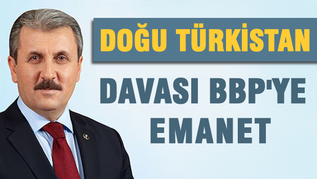 BBP ve Alperen Ocaklarından İstanbul'da Doğu Türkistan yürüyüşü
