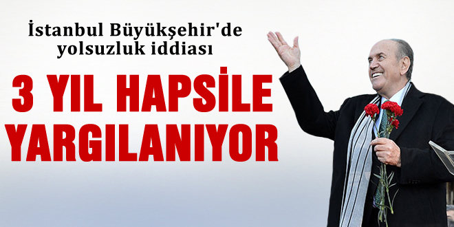 Kadir Topbaş'a 3 yıl hapis isteniyor
