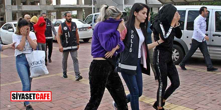 Antalya'da fuhuşa şok baskın: 4 kadın 6 kişi tutuklandı
