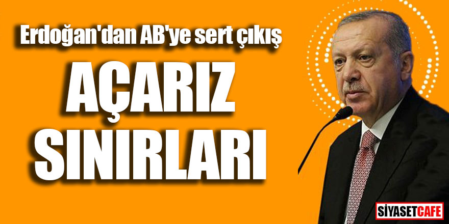 Erdoğan'dan AB'ye sert çıkış: Açarız sınırları