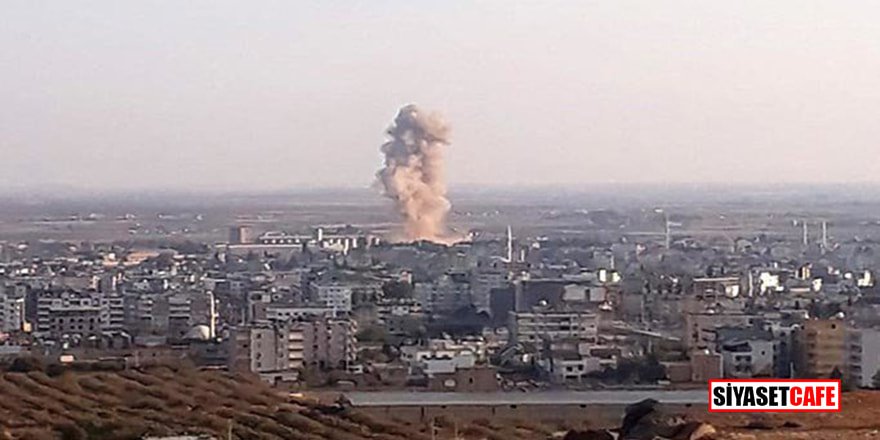 Suriye sınırında korkutan patlama!