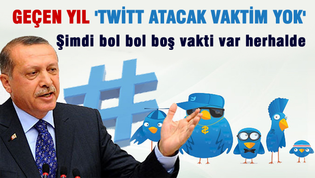 Erdoğan'dan yılın ilk 'resmi' tweeti: #SigarayaTeslimOlma