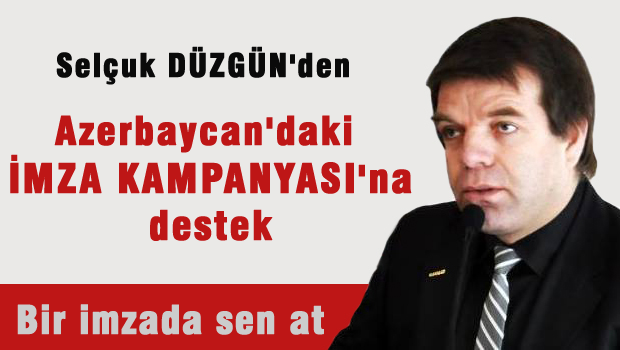 BİR İMZADA SEN AT!