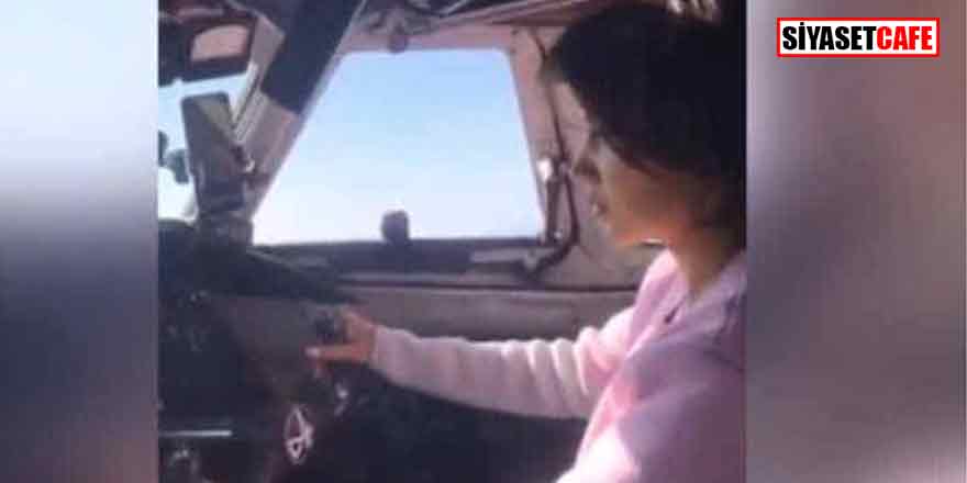 Yolcu uçağında skandal! Pilot uçağı sevgilisine kullandırdı!
