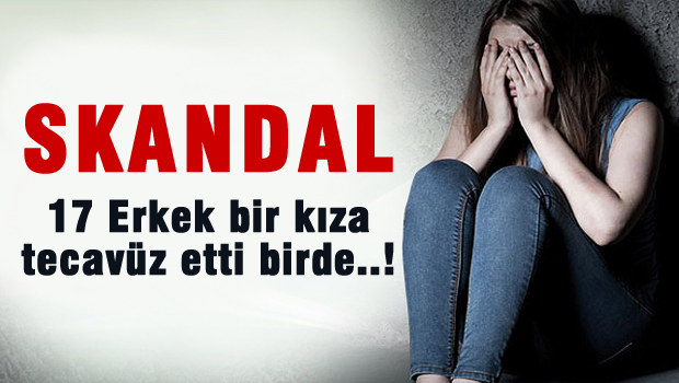 Lisede skandal 17 erkek bir kıza tecavüz etti, bir de..!