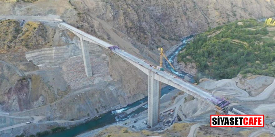İşte Türkiye'nin en yüksek köprüsü
