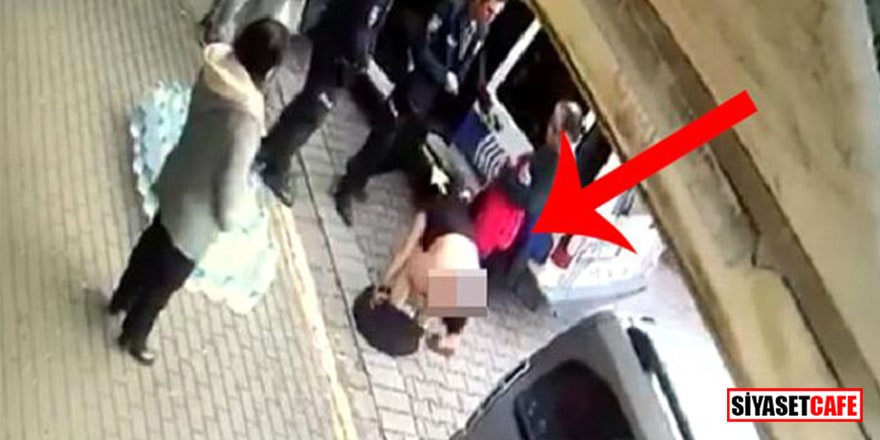 Hırsızlıkla suçlanan kadın, sokak ortasında çırılçıplak soyundu