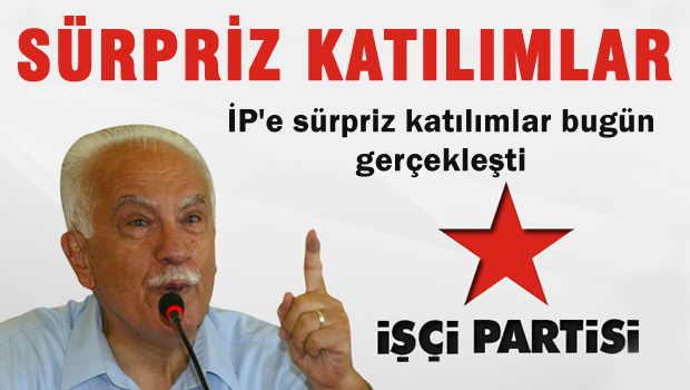 İP'ne sürpriz katılımlar
