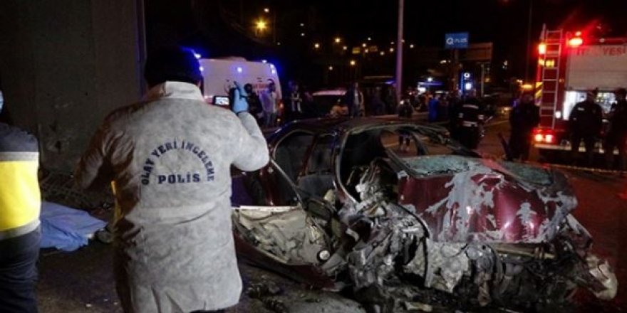 Trabzon’da korkunç kaza: 2 ölü, 3 yaralı
