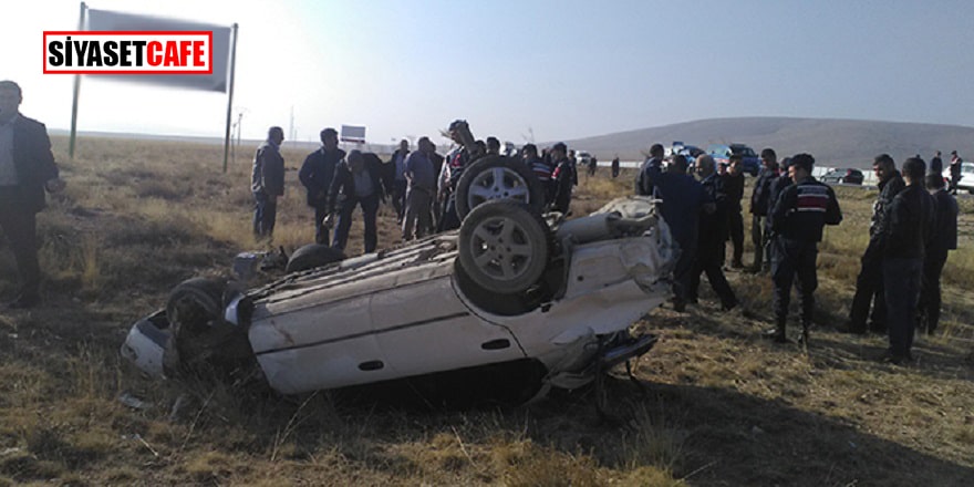 Konya'da trafik kazası: 1 ölü, 5 yaralı
