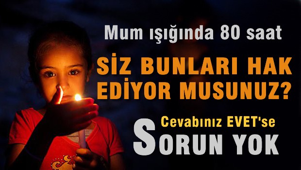 80 saatlik elektrik kesintisi isyan ettirdi!