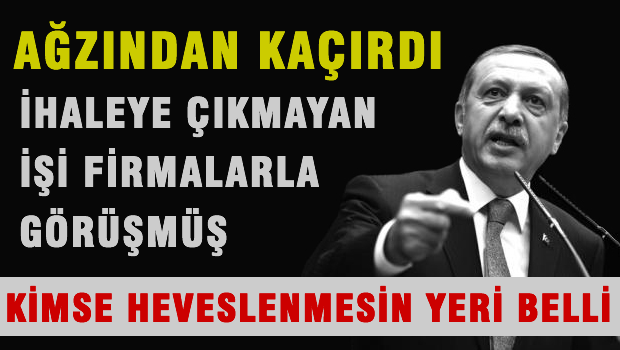 Erdoğan'dan skandal Kanal İstanbul açıklaması